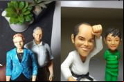 Fotos | Séries, sagas e desenhos viram miniaturas pelas mãos de artista de MT