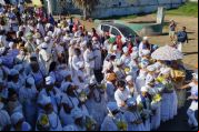Veja fotos da Lavagem das escadarias da Igreja de Nossa Senhora do Ros