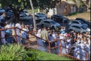 Veja fotos da Lavagem das escadarias da Igreja de Nossa Senhora do Ros