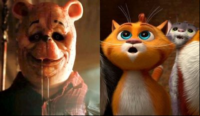 Filme de terror do Ursinho Pooh e anima