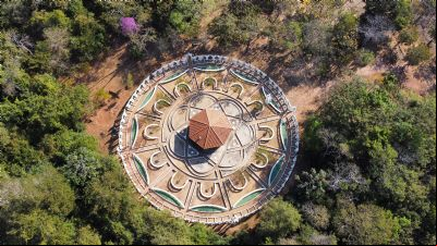 <Font color=Orange> Fotos e Vídeo </font color> | Mandala do Anjos tem atraído muitos turistas em Chapada dos Guimarães