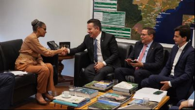 Governador e ministra definem grupo de trabalho para viabilizar investimentos no Parque de Chapada