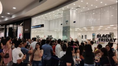 Black Friday provoca tumulto em shopping de Cuiab