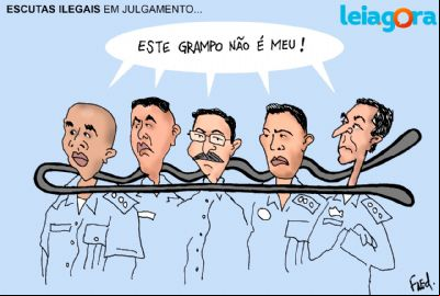 Escutas ilegais em julgamento
