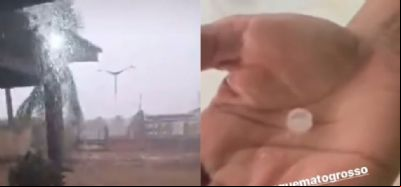 <Font color=Orange> Vídeo </font color>  | Chove forte em Colniza