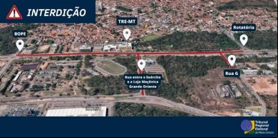 Trecho da avenida do A ser