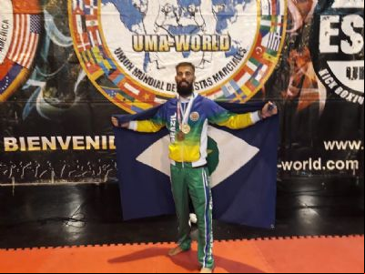 Lutador de Mato Grosso conquista o quarto t