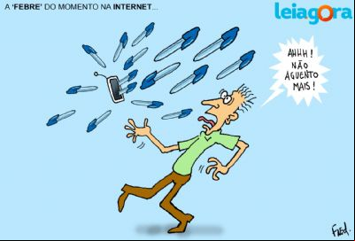 A febre do momento na internet