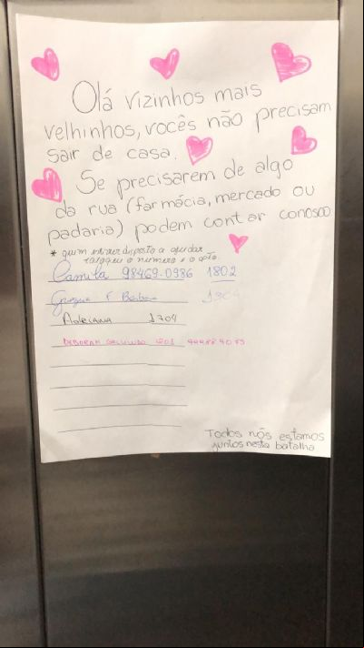 Solidariedade em alta