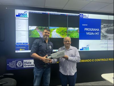 Programa Vigia Mais MT entrega 210 c