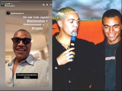 Belo deixa desentendimento no ado e celebra ida de Denilson para a Globo