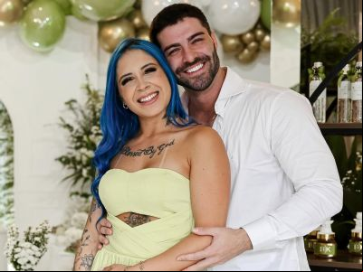 Influenciadora Ianka Cristini e marido s