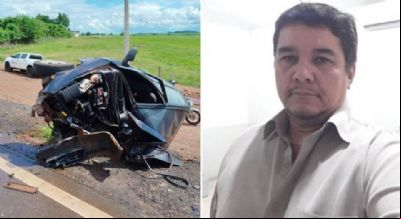 Professor morre em grave acidente na MT-358