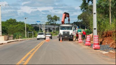 Prefeitura de VG e Sinfra-MT iniciam pavimenta