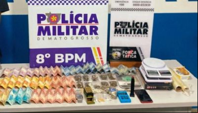 Faccionado com 13 agens policiais 