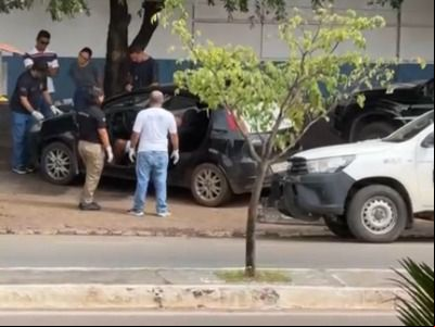 <Font color=Orange> Vídeo </font color> | Motorista é encontrado morto dentro de carro estacionado em VG