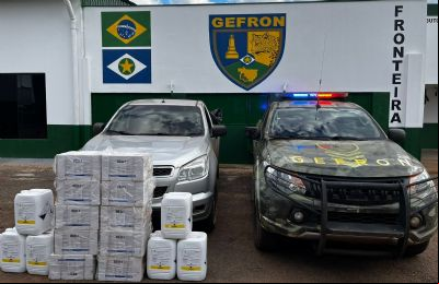 Gefron apreende R$ 100 mil em agrot
