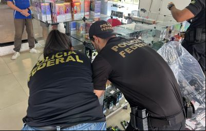 PF apreende 3 mil cigarros eletr
