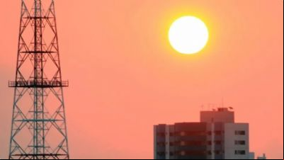 Muito calor com temperaturas que podem atingir 37