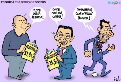 Pesquisa pra todos os gostos