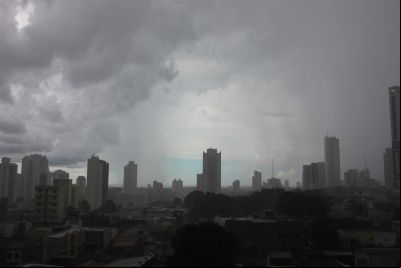 Com chances de chuva durante a semana, calor em Cuiab