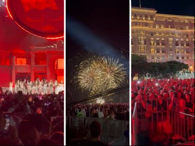 Lady Gaga encerra megashow no Rio ao som de 'Bad Romance' e fogos de artif