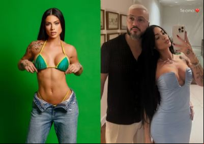 Namorada de Belo reage a coment