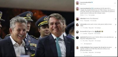Mauro Mendes destaca aumento de vota